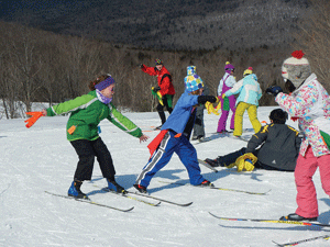 Great Glen Trails Outdoor Center offers Nordic Ski Camp for kids